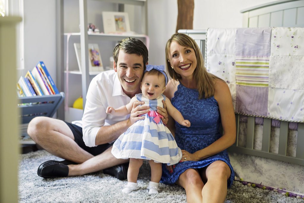 in home portraits with toddlers