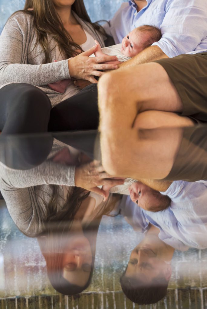 Lifestyle Newborn Portraits In Saratoga