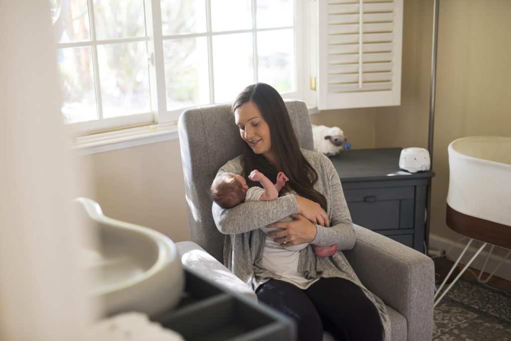 Lifestyle Newborn Portraits In Saratoga