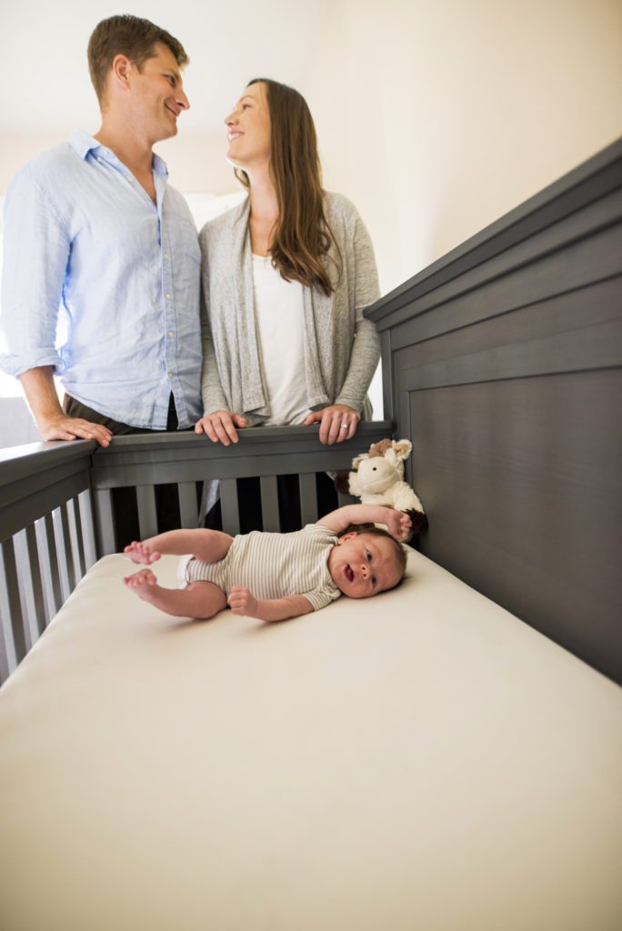 Lifestyle Newborn Portraits In Saratoga