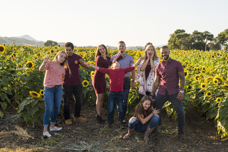 fun family portraits in gilroy