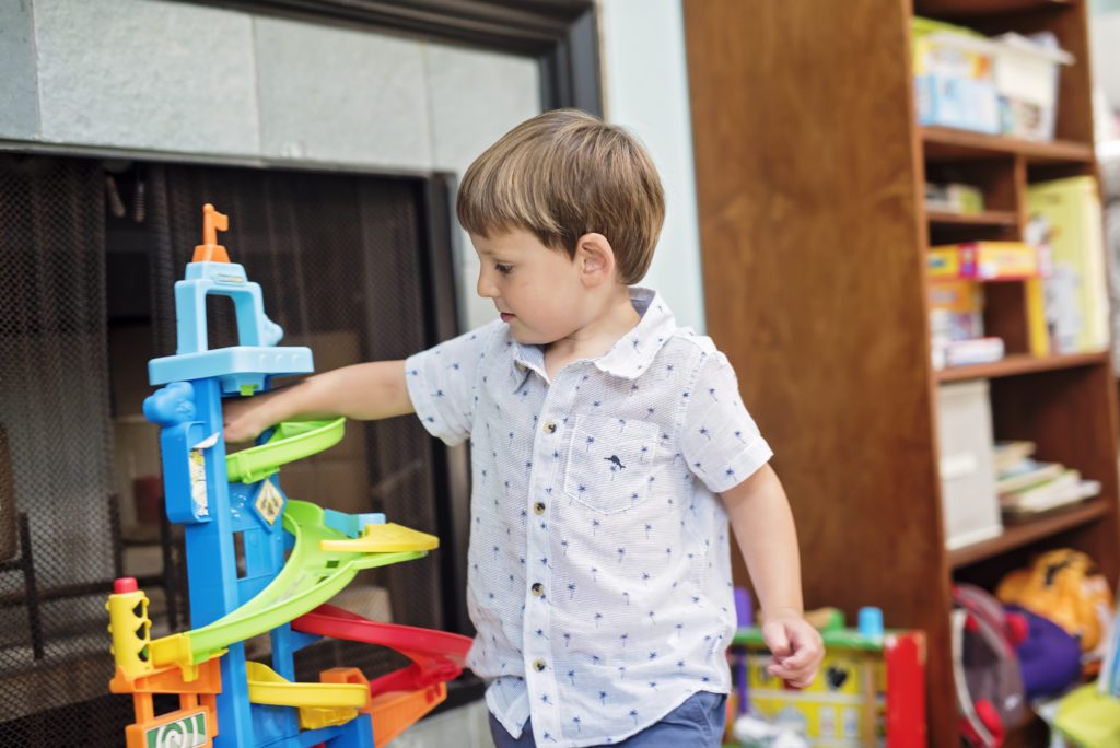 in home family portraits in santa cruz