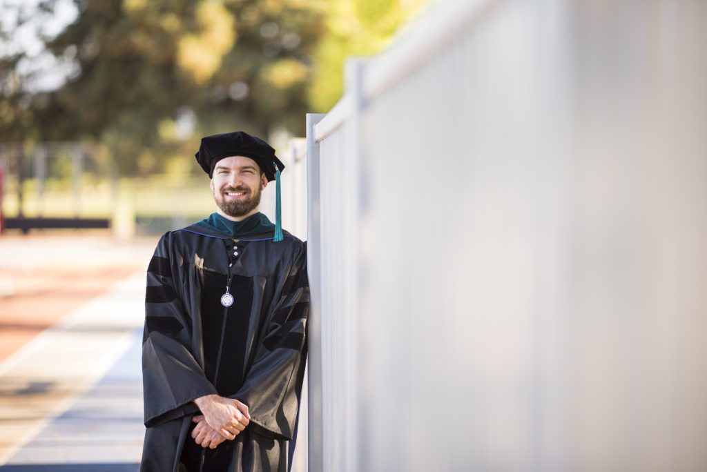 Graduation Portraits In Campbell