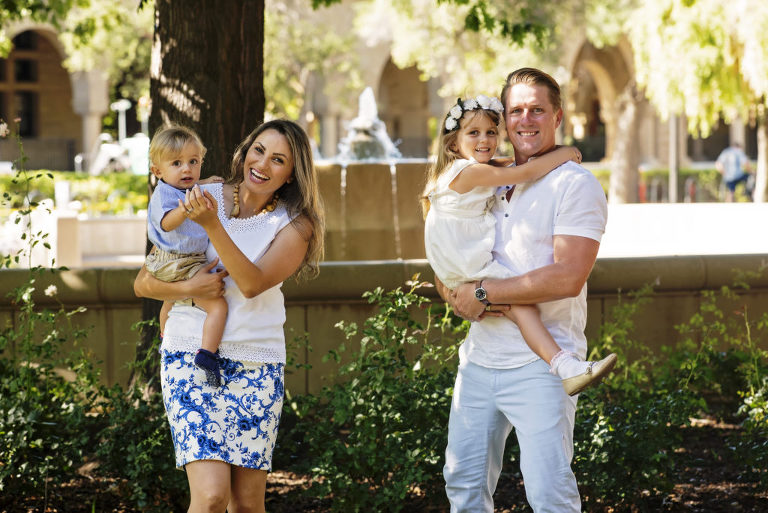 family pictures at stanford university