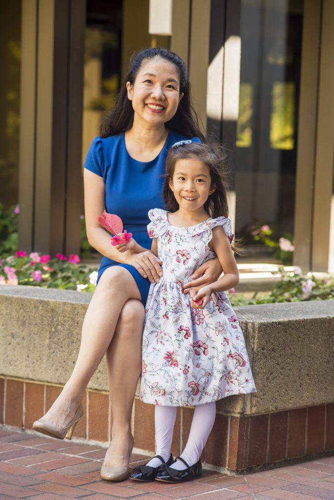 family photos at Stanford University