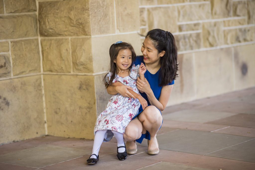 family photos at Stanford University