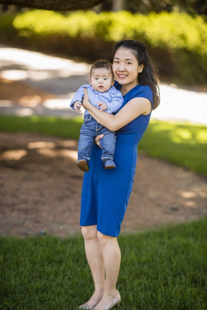family photos at Stanford University