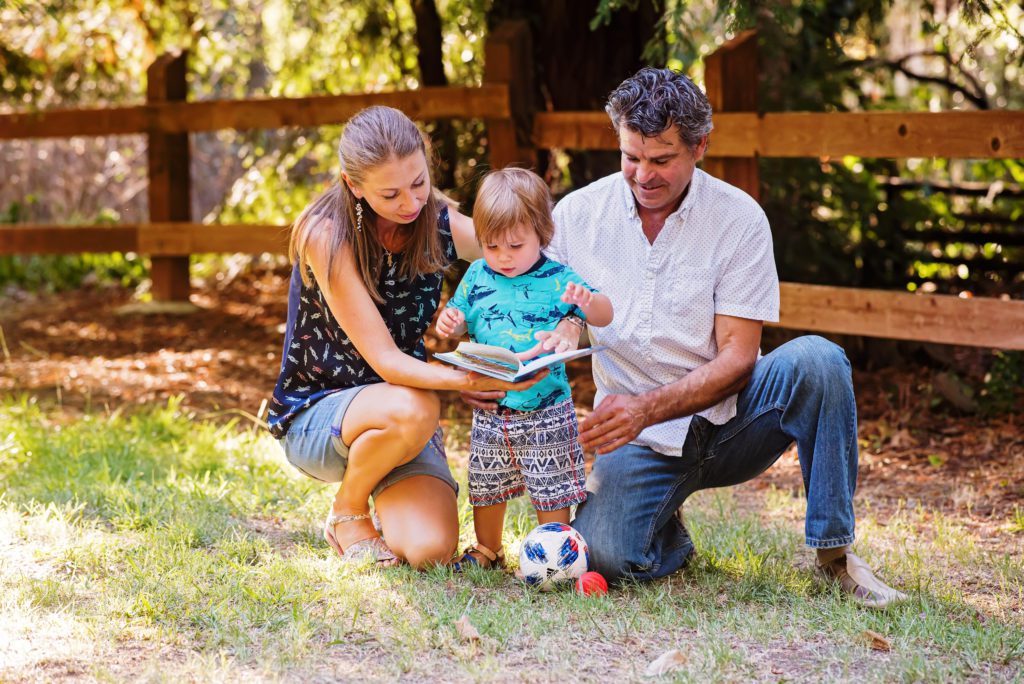 family portraits at alum rock park