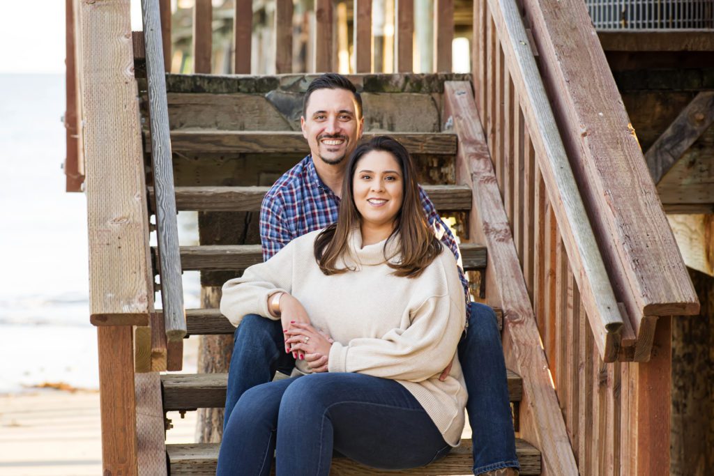 engagement portraits in capitola