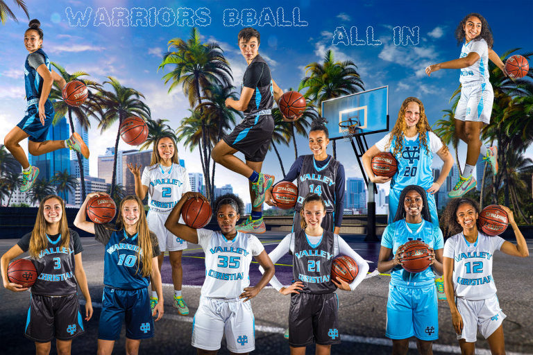 basketball portraits in san jose