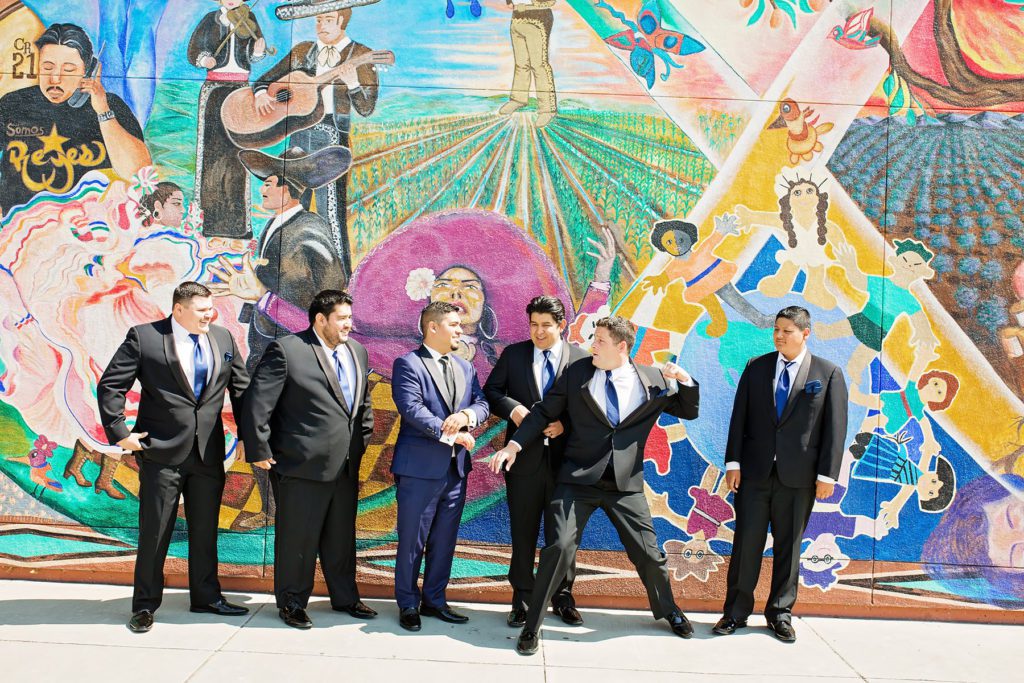 fun bridal party photos