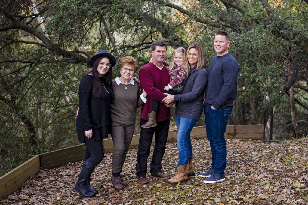 fun family portrait poses with kids