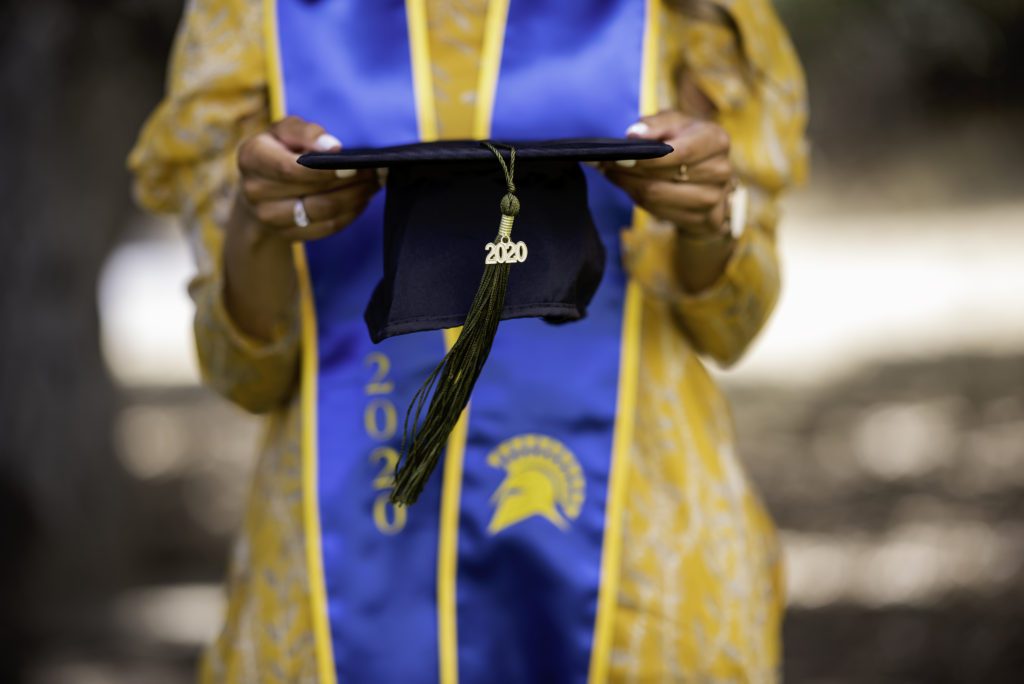 graduation portraits in San Jose