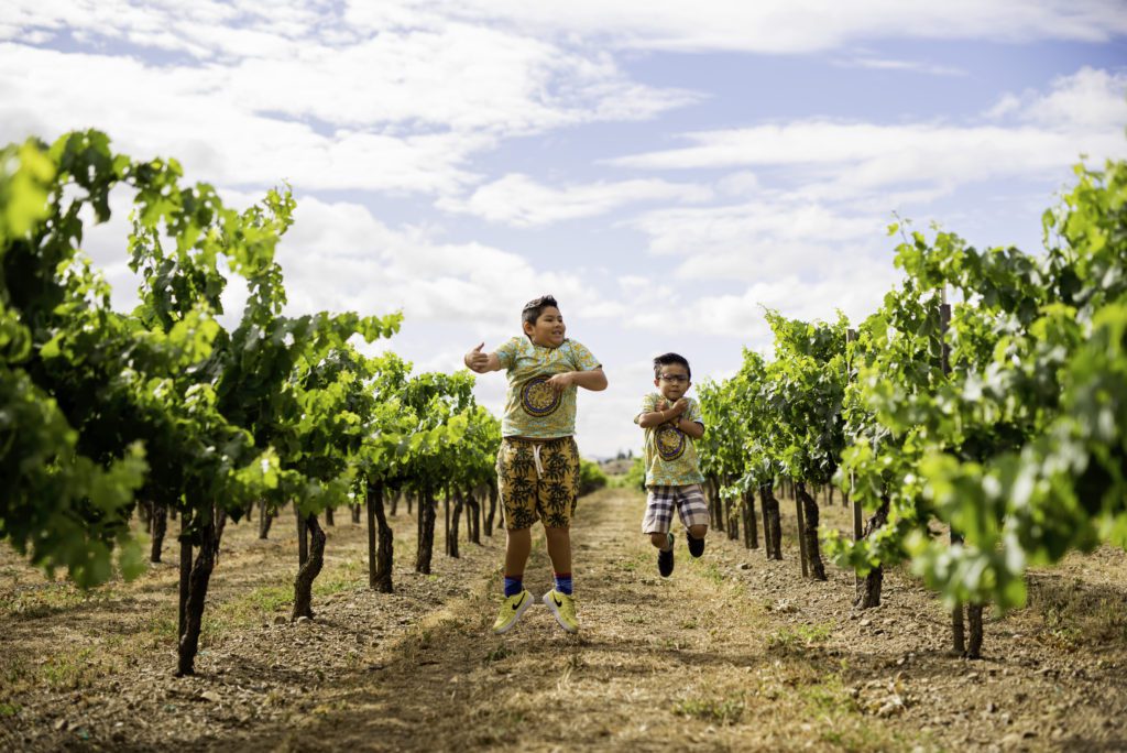 family portraits at guglielmo winery