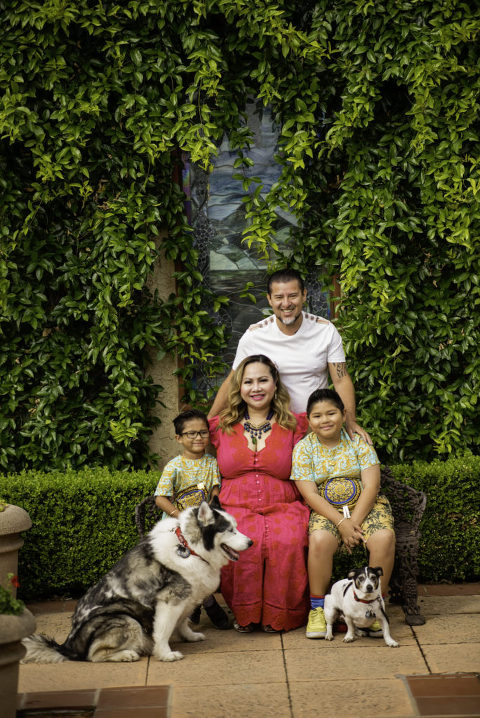 family portraits at guglielmo winery