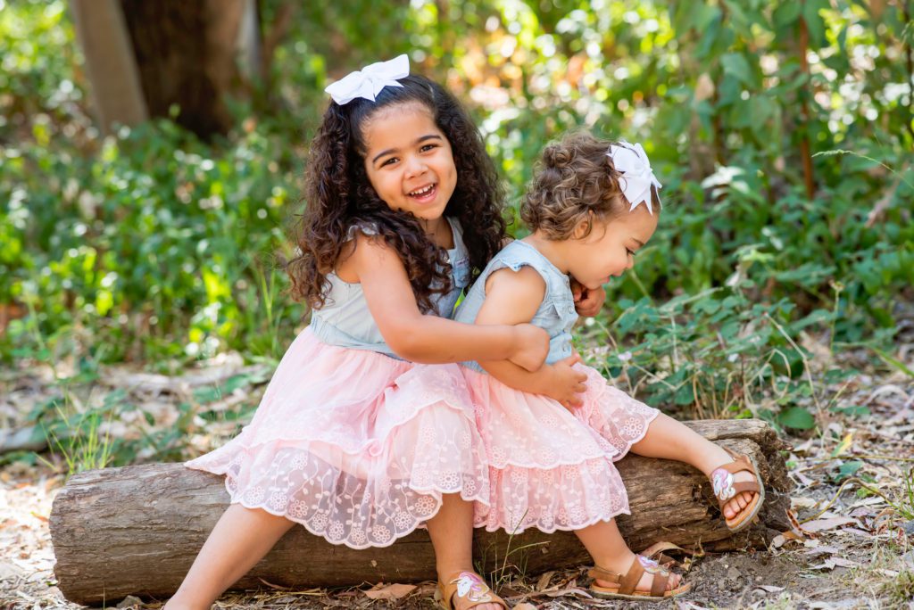 family pictures at vasona park
