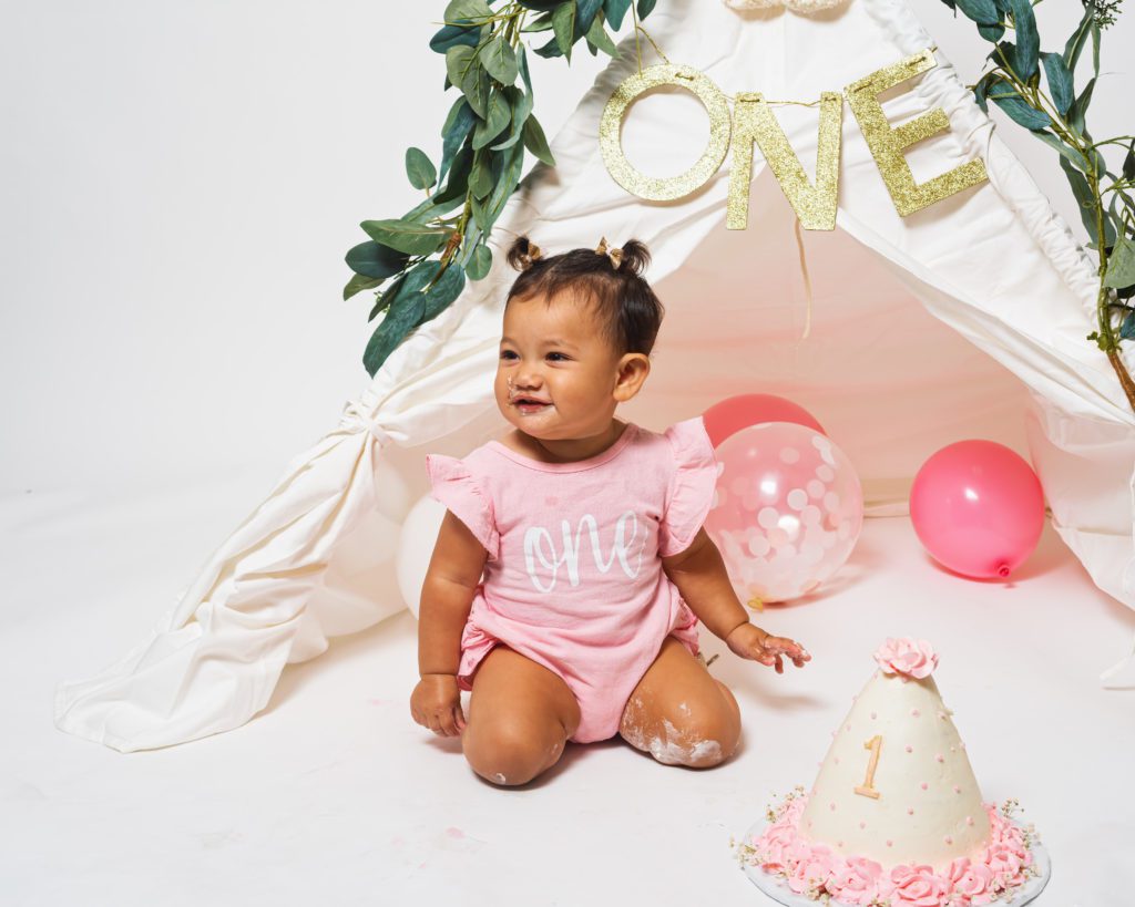 Studio Cake Smash Session In San Jose