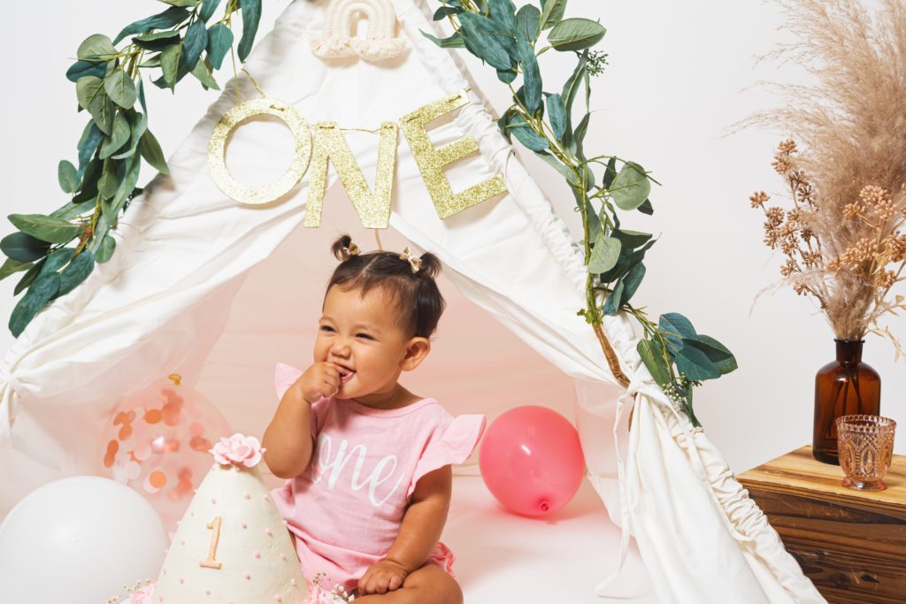 Studio Cake Smash Session In San Jose