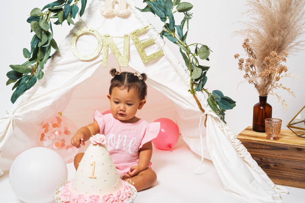 Studio Cake Smash Session In San Jose