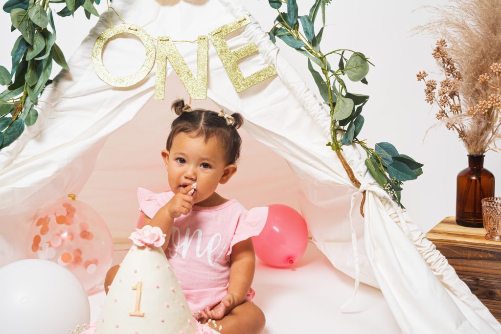 Studio Cake Smash Session In San Jose