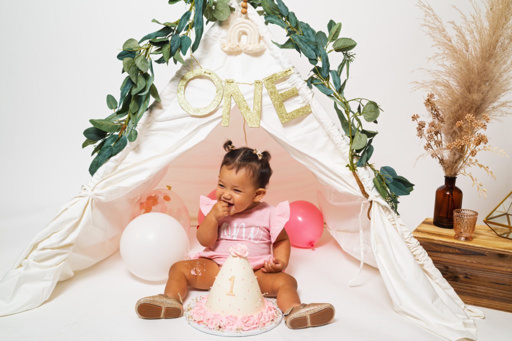 Studio Cake Smash Session In San Jose