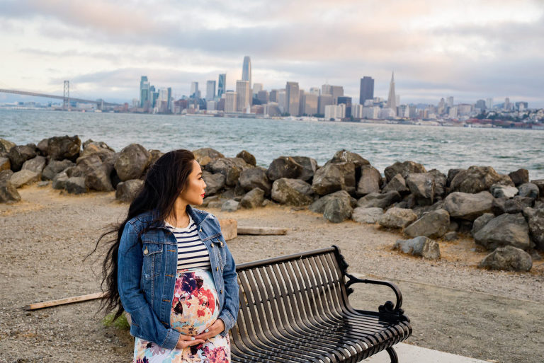 maternity pictures in San Francisco