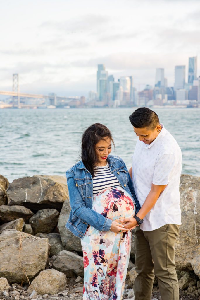 maternity pictures in San Francisco