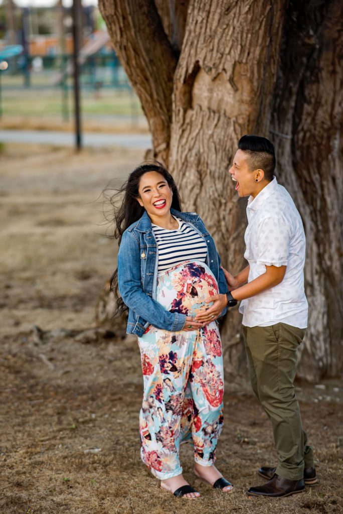 maternity pictures in San Francisco
