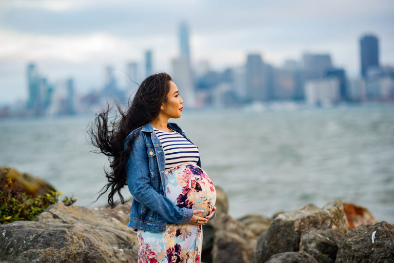 maternity pictures in San Francisco