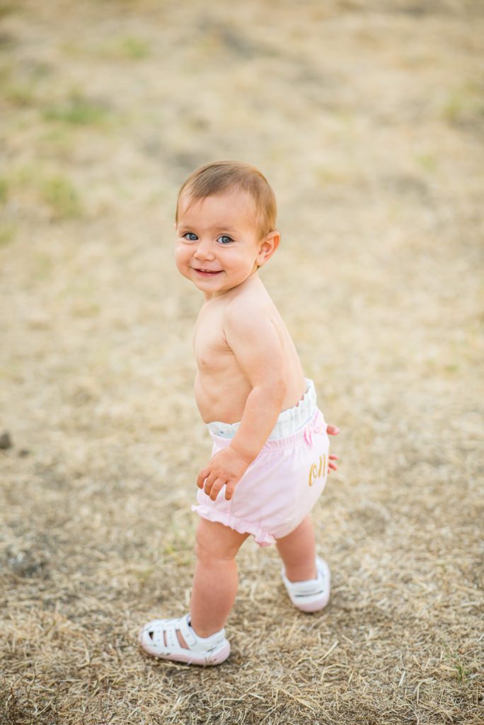 cake smash portraits in san jose