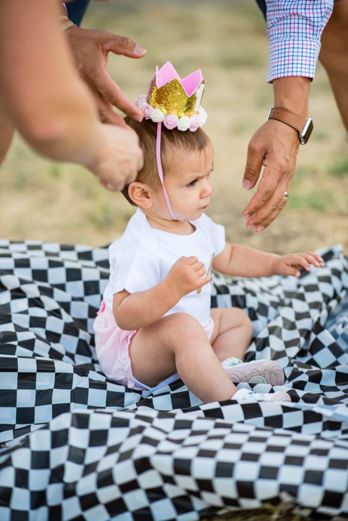 cake smash portraits in san jose