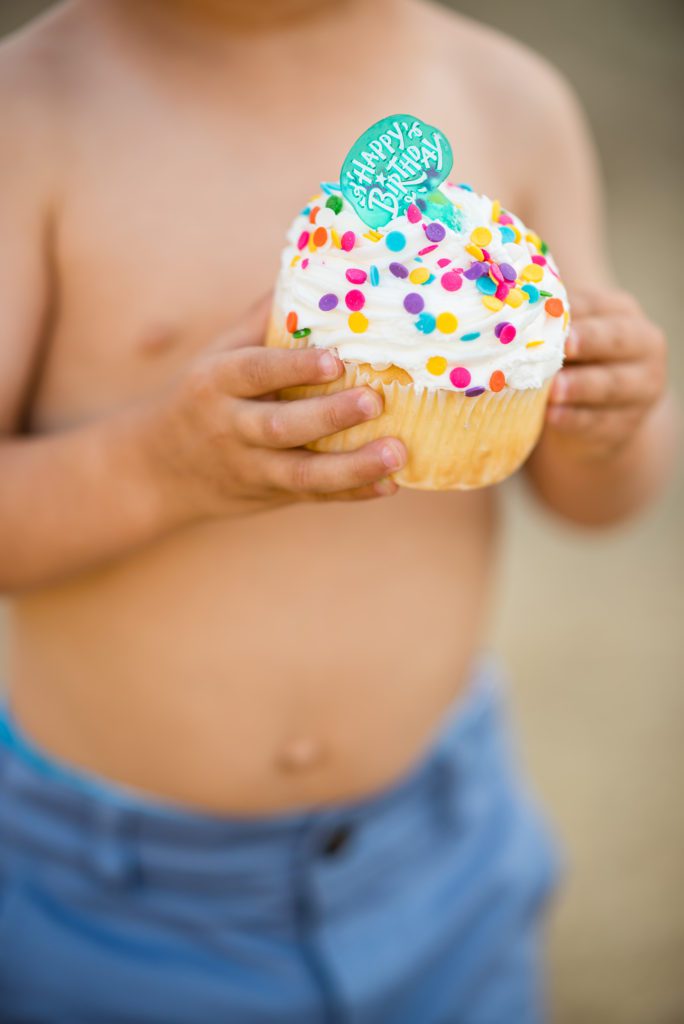 cake smash portraits in san jose