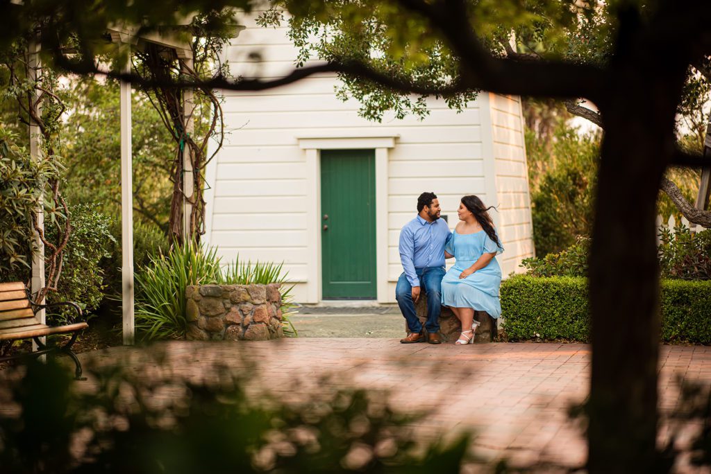 Candid Engagement Portrait Poses