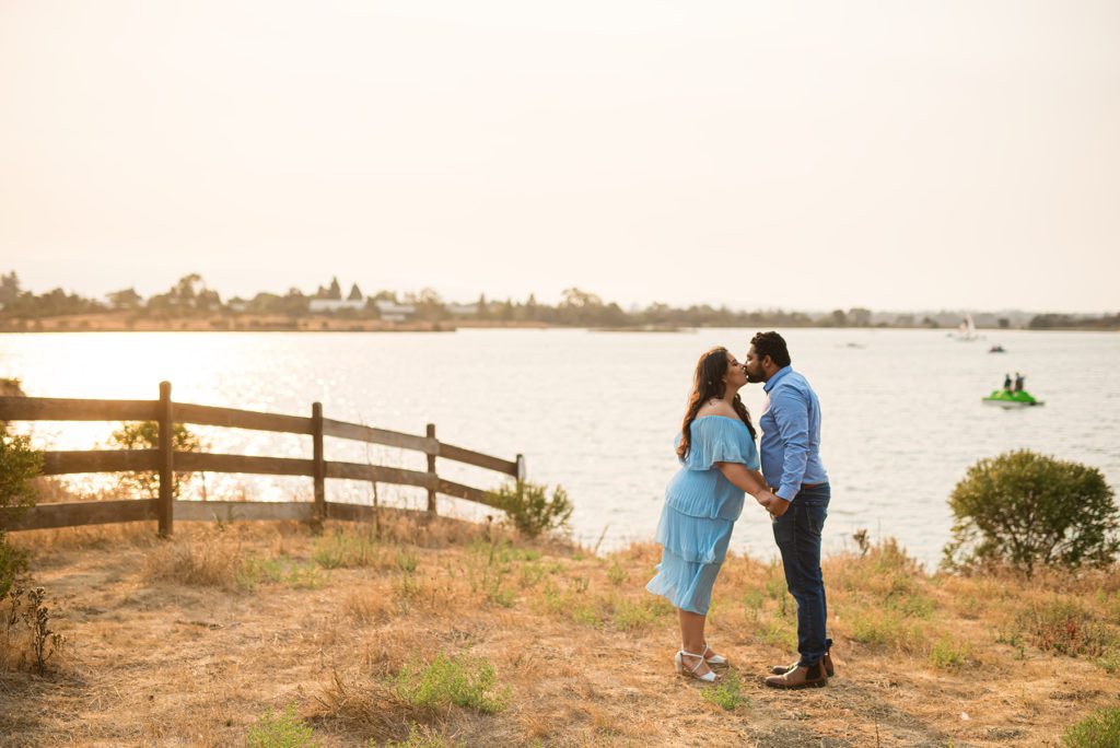 Candid Engagement Portrait Poses