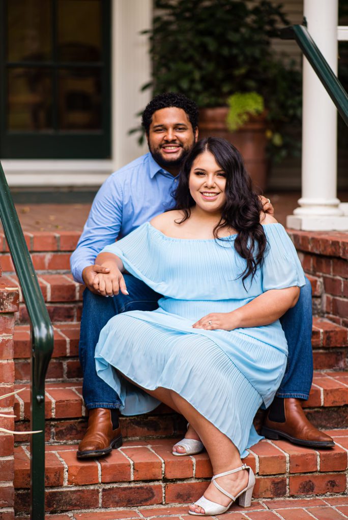 Candid Engagement Portrait Poses