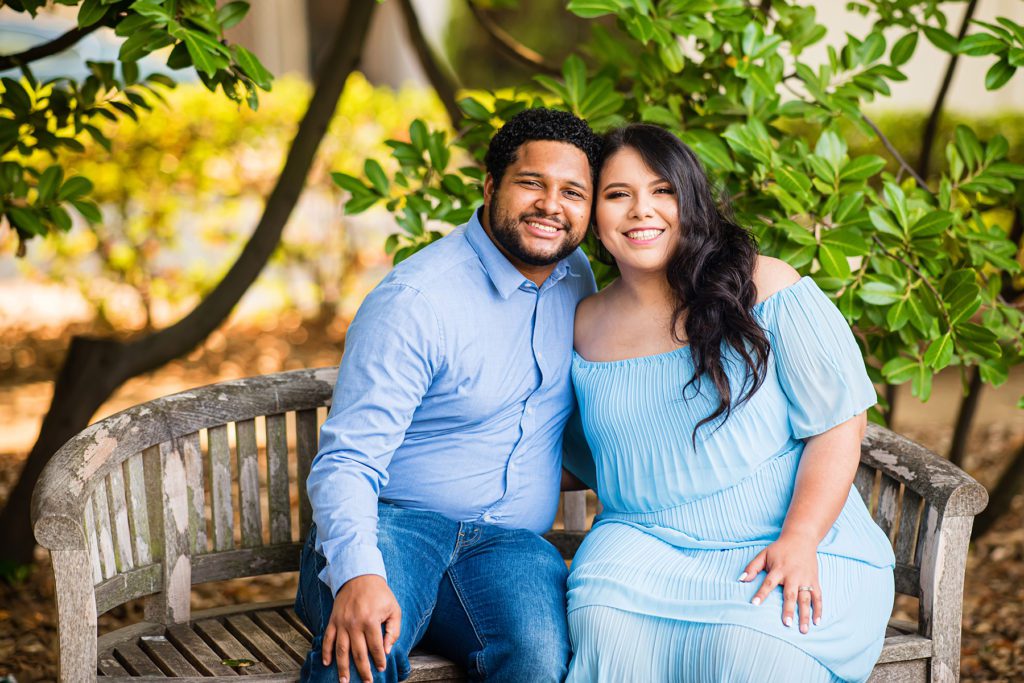 Candid Engagement Portrait Poses