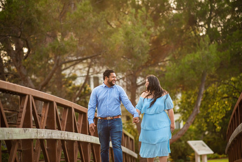 Candid Engagement Portrait Poses