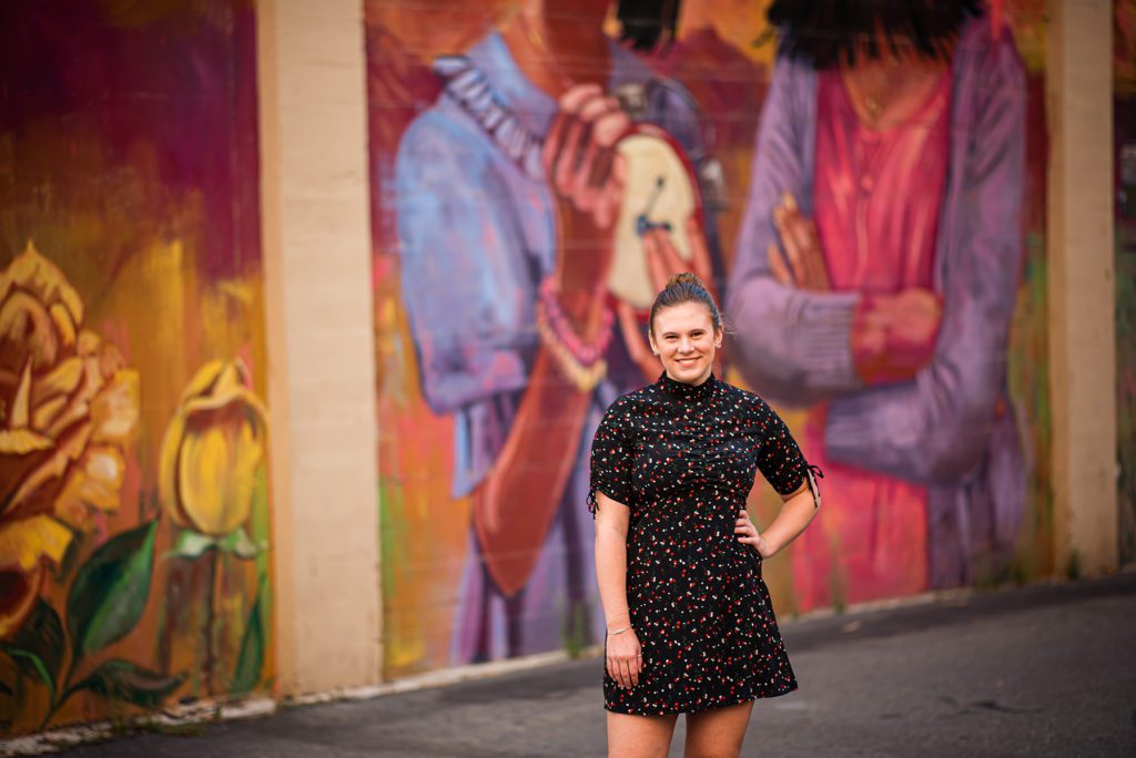 Urban Senior Portraits In Downtown San Jose