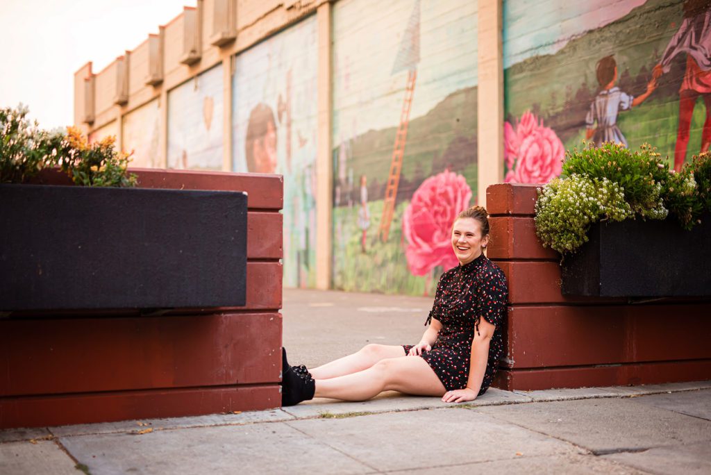 Urban Senior Portraits In Downtown San Jose