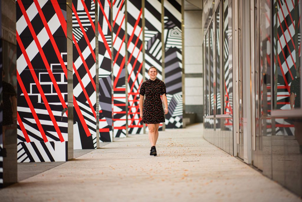 Urban Senior Portraits In Downtown San Jose