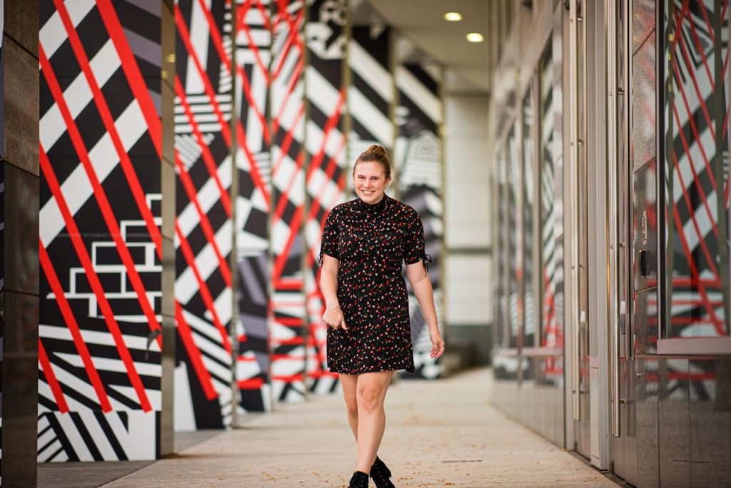 Urban Senior Portraits In Downtown San Jose