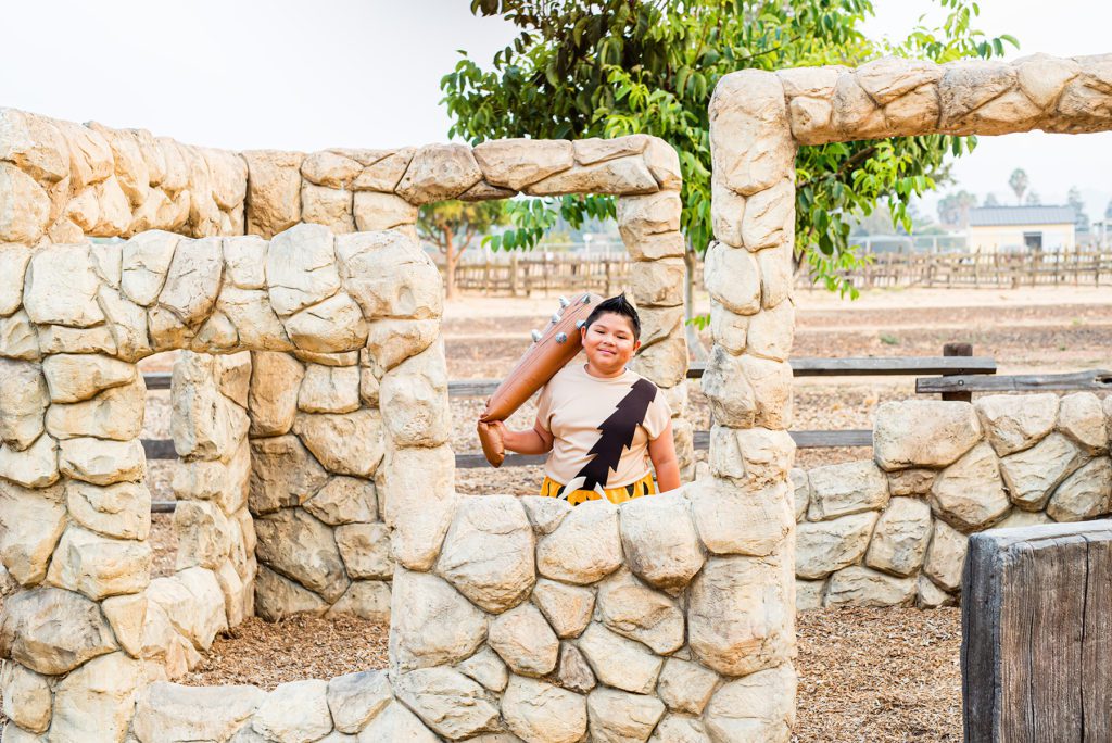 Flintstones Themed Family Portraits