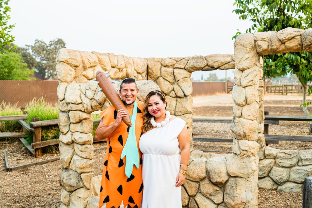 Flintstones Themed Family Portraits