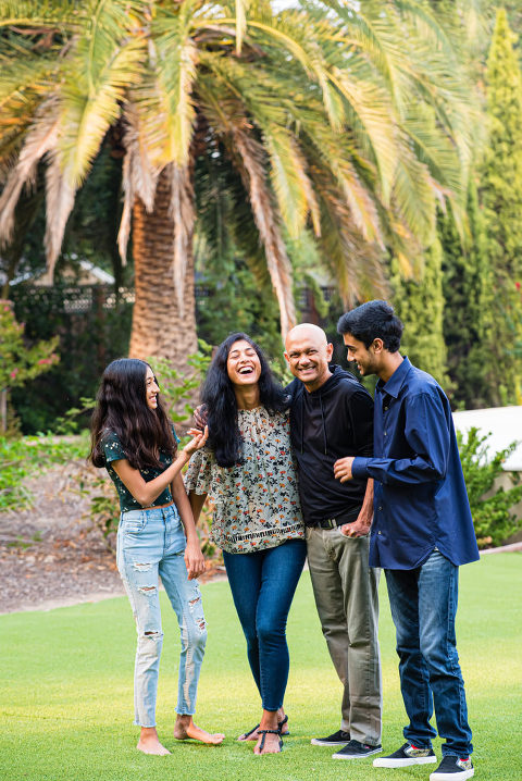 Fun Family Portraits In Your Backyard