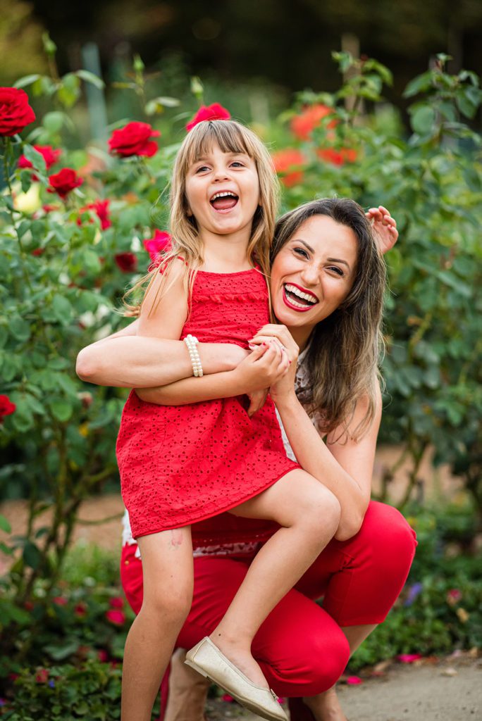 Kids Smiling For Family Portraits