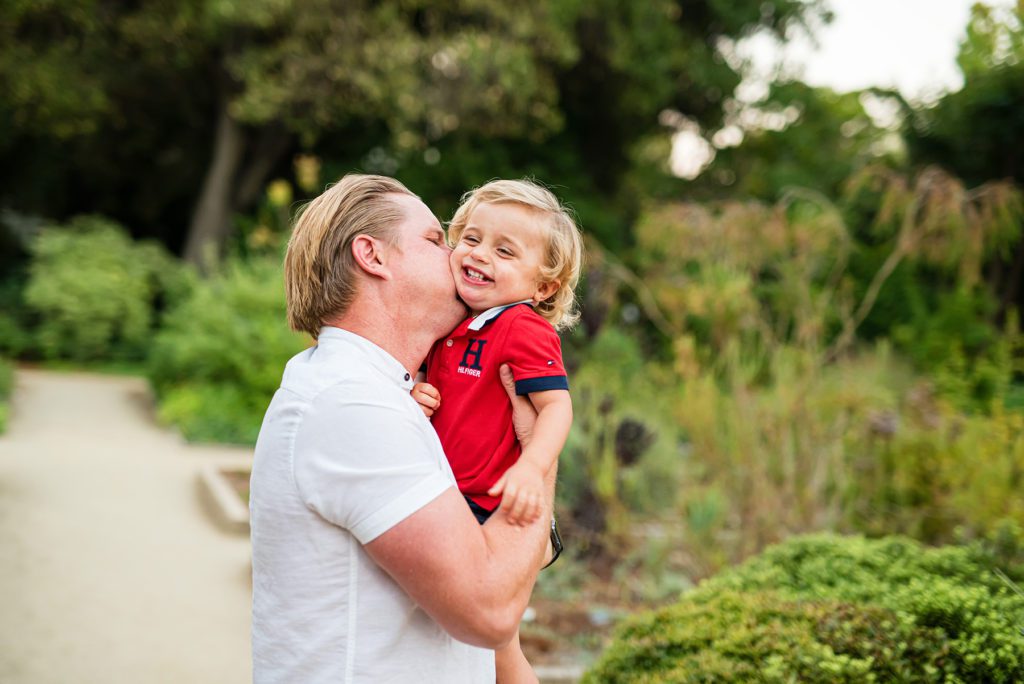 Kids Smiling For Family Portraits