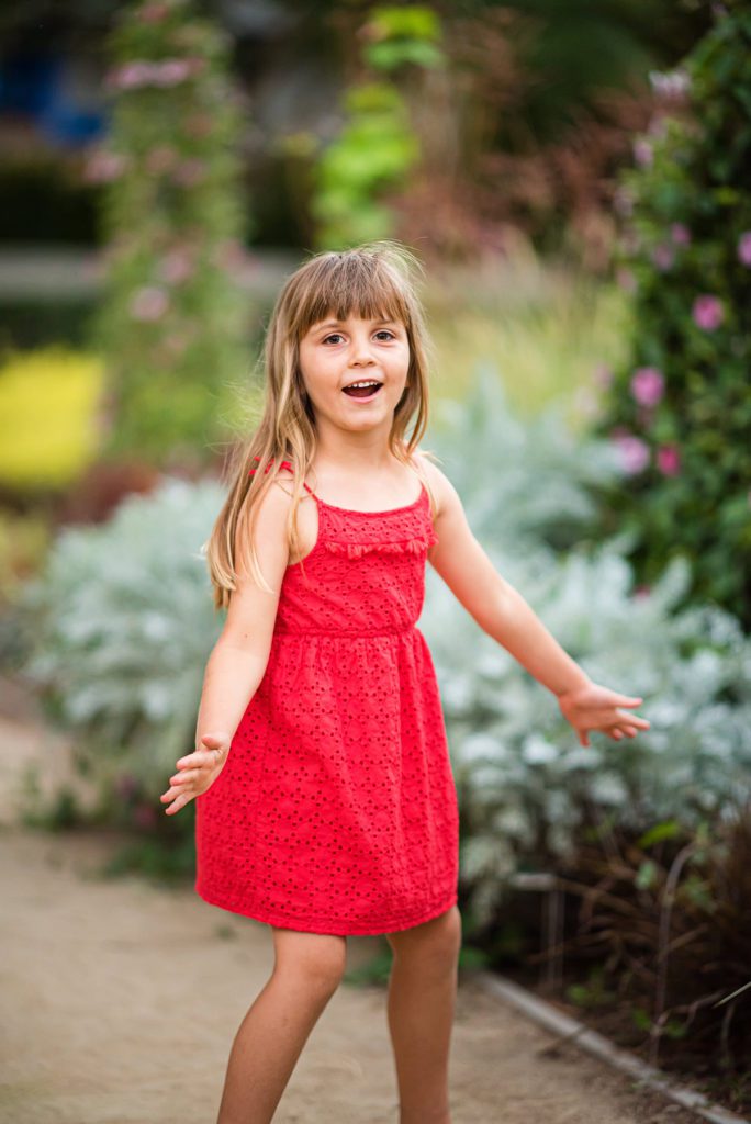 Kids Smiling For Family Portraits