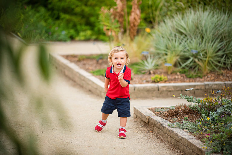 Kids Smiling For Family Portraits