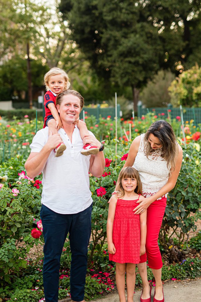 Kids Smiling For Family Portraits