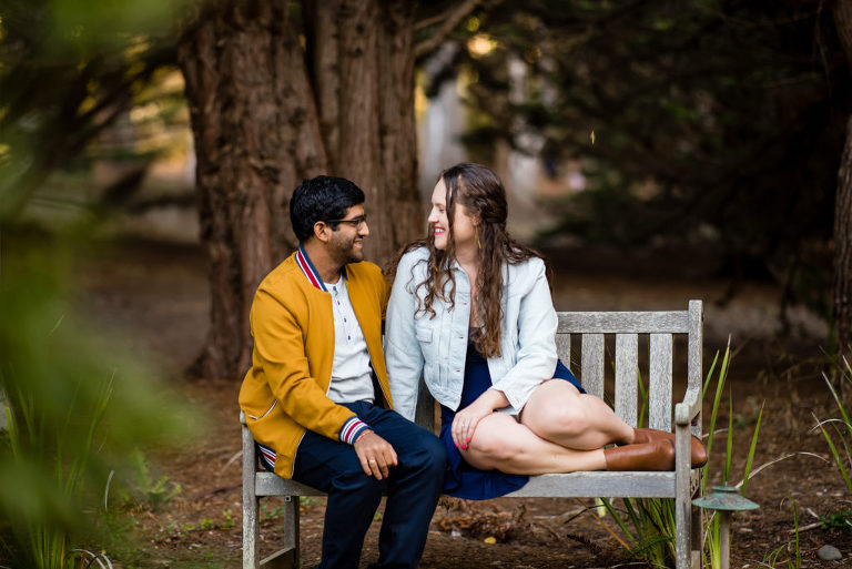 engagement portraits in Halfmoon Bay